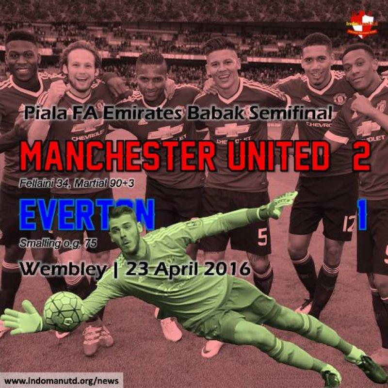 Review Piala FA: Manchester United 2-1 Everton